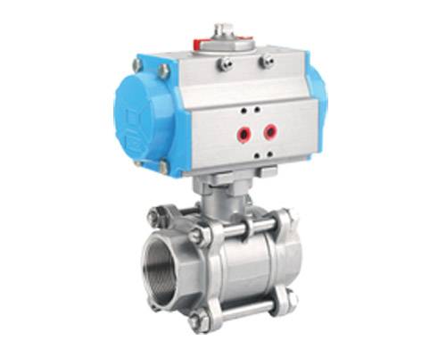 Pneumatic Flanged Ball Valve