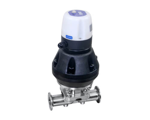 Pneumatic Diaphragm Valve with Control Unit