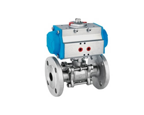 Three-Piece Model Flanged Ball Valve