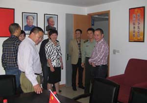 Welcome District Party committee secretary visit Donjoy to guide research work