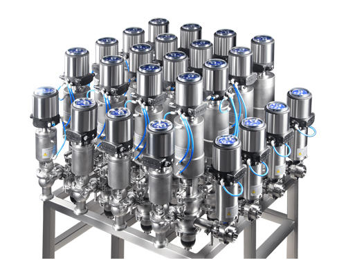 Mixproof valve manifold