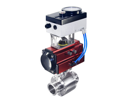 Proportional adjustment ball valve