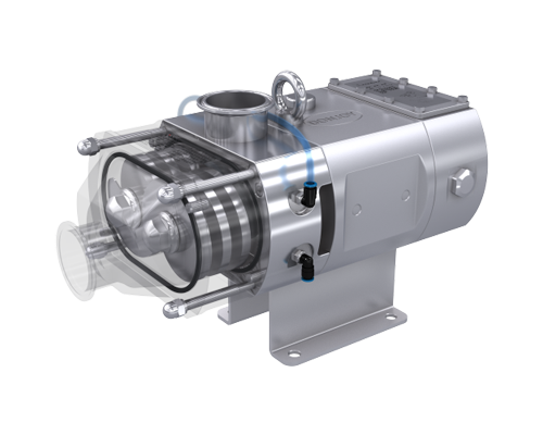 Twin screw pump