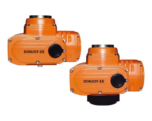 Explosion-proof electric actuators